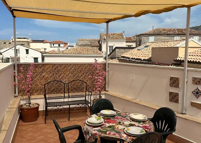 公寓 Affaccio Sul Mare Attico 特罗佩阿